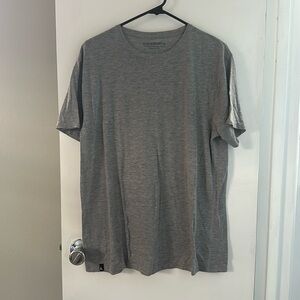 Men’s Large Merino Wool Gray TShirt